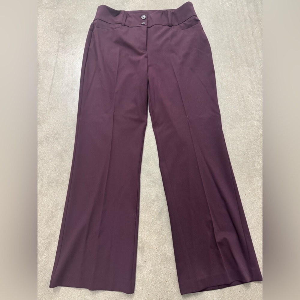Alfani Deep Purple Wide Leg Pants